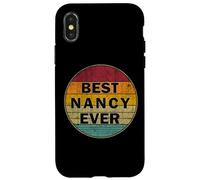 Personalized Name Nancy I love Nancy Retro vintage Style Case for iPhone X/XS