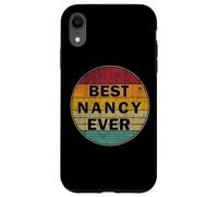 Personalized Name Nancy I love Nancy Retro vintage Style Case for iPhone XR
