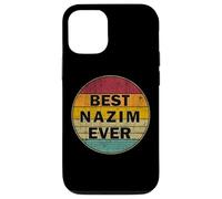 Personalized Name Nazim I love Nazim Retro vintage Style Case for iPhone 12/12 Pro