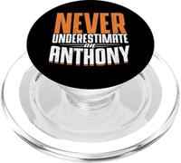 Personalized Name, Never Underestimate A Anthony PopSockets PopGrip for MagSafe