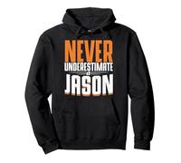 Personalized Name, Never Underestimate A Jason Pullover Hoodie