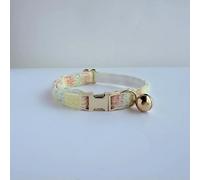 Personalized Name Ombre Soft Knitted Cat Collar Breakaway Safety Adjustable Kitten Collar with Bell Lightweight Stylish