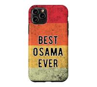 Personalized Name Osama I love Osama Retro vintage Style Case for iPhone 11 Pro