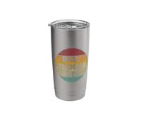 Personalized Name Phoebe I Love Phoebe Retro Vintage Style Stainless Steel Insulated Tumbler