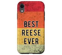 Personalized Name Reese I love Reese Retro vintage Style Case for iPhone XR