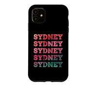 Personalized Name Sydney I love Sydney vintage Case for iPhone 11