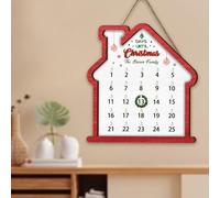 Personalized Name Wooden Christmas Countdown Advent Calendar Sign 2025 Day Until Xmas Christmas Hanging Decor Acts Of Kindness Advent Calendar Number Date Door Plaque Christian Holiday Decor Gift