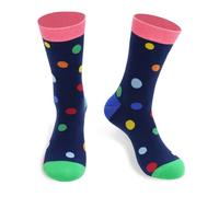 Personalized Novelty Socks for Men -Interesting design funny Gift for Mother's Day Father's Day Christmas Gifts Birthday Presents Ideas Dots Pattern(Sizes 6-11)