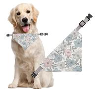 Personalized Organic Cotton Dog Bandana - Custom Name & Photo Scarf for Pets