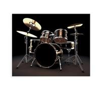 Personalized Paint by Numbers for Adults Beginner DIY Digital Oil Painting Kits on Canvas with Brushes And Acrylic Pigment Cool Drum Set Drawing Paintwork for Gift Home Wall Decor 20*16inch (50*40CM)