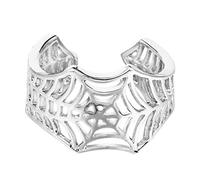 Personalized Parties Jewelry Accessories Opening Adjustable Alloy Thumb Waterproof Rust Proof Fashion Jewelry Web Golden Silver For Men Women Adults Kids Children School Students