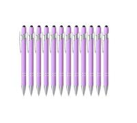 Personalized Pens for Women Men in Bulk,Customized Pens Engraved With Name Business Logo for Marketing,Birthday, Christmas, Anniversary, Women, Or Office Use (violet, 12 count (Pack of 1))