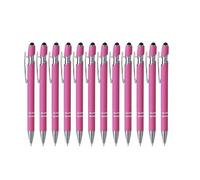 Personalized Pens for Women Men in Bulk,Customized Pens Engraved With Name Business Logo for Marketing,Birthday, Christmas, Anniversary, Women, Or Office Use (pink, 12 count (Pack of 1))