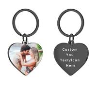 Personalized Pet Memorial Keychain Cat Memorial Gifts Loss of Pet Keychain at Sympathy Keyring Dog Remembrance Keychain Pet Bereavement Gifts (Black 1)