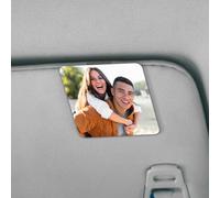 Personalized Photo Car Visor Clip, Custom Sun Visor Picture Clip, Photo Car Accessory, Customized Family Portrait Decor, Gift for Father, Mother and Friends