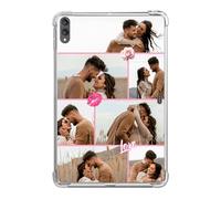 Personalized Photo Clear Case for Samsung Galaxy TAB S11 Ultra 14.6 inch SM-X936B/SM-X930 2025 for Men Women, Custom Picture Collage Soft Lightweight TPU Protective Cover,Multiple Images 7 Frames Opt