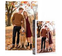 Personalized Photo Puzzle, Pet, Wedding, Family Reunion Puzzle, Custom 300/500/1000 Piece Jigsaw Puzzles from Your Picture for Family, Couples, Pets, Birthdays, Weddings, Anniversaries (1000pcs 1set)