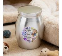 Personalized Photo Small Urns for Human Ashes, Always On My Mind Forever In My Heart, Custom Name & Date Mini Keepsake Cremation Urn with Picture, Loss of Loved One Memorial Gifts 2.7 * 3.9cm,10