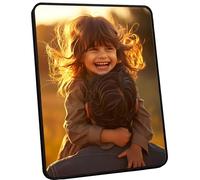 Personalized Pictures,Prints with your photos,Custom Prints with Your Photos Framed for Table Top Display and Wall Mounting Photo Frame(8" W x 10" H)