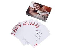 Personalized Playing Cards - 52 Reasons Why I Love You Custom Playing Cards with Photo, Valentines Day Gift, Things I Love About You