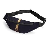 Personalized Printed Fanny Pack for Women And Men for Secure Travel Eiffel Tower in Paris at Night Printed Waist Pack with Adjustable Strap Belt Bag