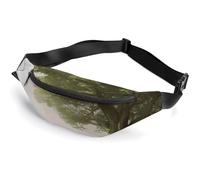 Personalized Printed Fanny Pack for Women And Men for Secure Travel Tree with Branch Scenery Printed Waist Pack with Adjustable Strap Belt Bag