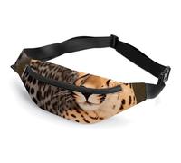 Personalized Printed Fanny Pack for Women And Men for Secure Travel Wild Cheetah Printed Waist Pack with Adjustable Strap Belt Bag