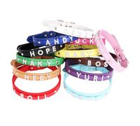 Personalized Pu Leather Dog Collar and Leash Set, Custom Rhinestone Name & Charm Collar, Personalized Adjustable Sizes Collars for Small Medium Large Dogs & Cats