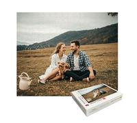 Personalized Puzzle with Your Photo - 70/300/500/1000 Pieces - Custom Gift for Couples, Friends & Family - Perfect for Valentine's Day, Birthday, Anniversary (500 Pieces - 38 x 52 cm)