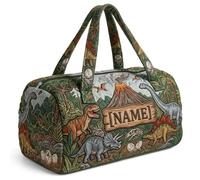 Personalized Quilted Duffle Bag, Custom Camping Fishing Travel Weekend Carry On Overnight Gym Tote Luggage (Style 1)