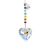 Personalized Rainbow Bridge Pendant Pets Crystal Light Catcher Cat/Dog Keepsake Pet Loss Sympathy Gift (you left pawprints on my heart)