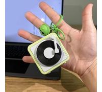 Personalized Recording Gifts Lightweight Audio Gadget for Mini Digital Voice Recorder Keychain 15-Second Messages Love Compact Music Clips Custom Keepsake Having (Red/Yellow/Green/Blue)(C)