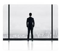 Personalized Rectangle Non-Slip Mousepad Fifty Shades Of Grey Jamie Dornan 2015 Office Accessory and Gift Mousepad Water Resistent Oblong Soft Gaming Mouse Pads