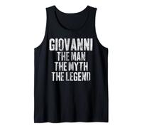 Personalized Shirt Giovanni The Man The Myth The Legend Tank Top