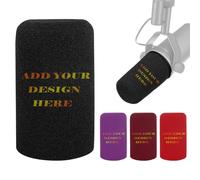 Personalized Shure Sm7b Microphone Cover Custom Vocal Microphone Pop Filter Customized Foam Mic Windscreen For Shure Sm7b Sm7db Microphone Not Included