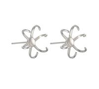 Personalized Silver/Gold Color Ear Studs Empty for Earrings Settings Jewelry for Crafting Jewelry Making Supplies