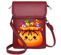 Personalized Small Bags with Pocket Bags with Card Slots Halloween Pumpkin Ghost Bat Haunted Cemetery Witch Skeleton Suitable for Everyday Use Classic Outfit