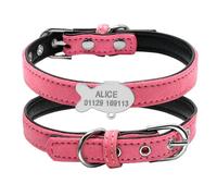 Personalized Small Dog Cat ID Name Phone Number Collar Custom Anti-Lost Pet Collar For Chihuahua Pug Shiba Inu Bulldog,A,S