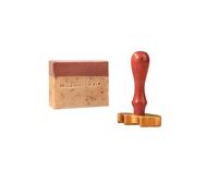 Personalized Soap Stamp - Custom Handmade Letter Stamps, Soap Making Kit Supplies, DIY Your Logo Design, Ideal for Crafting Branding and Gifting