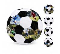 Personalized Soccer Pillow, 11.8 Inch Plush Body Pillow | Personalized Pillow With Customizable Photos, Embroidered Names,For Sports Fans, Dog Lovers, Birthday Christmas Gift