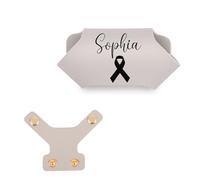 Personalized Stethoscope Name Tag Custom Leather Stethoscope ID Tag Charms Accessories Graduation Nurses Week Gifts for Nurse/Doctor/Medical Assistant