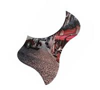 Personalized Style Guitar Shield New Painted Guitar Protection Board Sweeping String Protection Guitar Pickguards Acoustic Guitar Scratchplate (Color : 06)