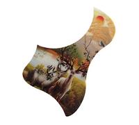 Personalized Style Guitar Shield New Painted Guitar Protection Board Sweeping String Protection Guitar Pickguards Acoustic Guitar Scratchplate (Color : 05)