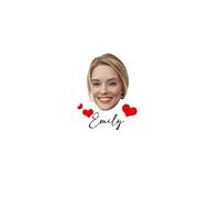 Personalized Temporary Tattoos Custom Tattoos with Face Photo Name Logo Waterproof Fake Tattoo Sticker Custom Name Tattoo Body Sticker for Women Men