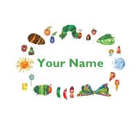 Personalized The Very Hungry Caterpillar Kids Name Wall Decal