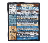 Personalized To My Fiance Blanket From Fiancee Wood You Meaning To Me Love You Fiance Anniversary Valentines Day For Her Christmas Fleece Blanket