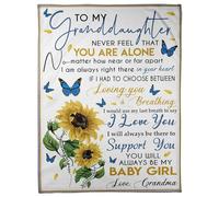 Personalized To My Goddaughter Blanket From Godfather You Mean To Me My Boy Lion Goddaughter Birthday Graduation Christmas Customized Bed Fleece Blanket