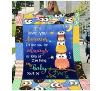 Personalized To My Niece I Love You Forever Blanket From Aunt Auntie Lion Niece Birthday Gifts Graduation Christmas Customized Fleece Blanket
