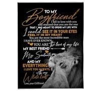 Personalized To My Son Blanket From Dad Father Whenever You Fell Overwhelmed Lion Son Birthday Gifts Graduation Christmas Customized Fleece Blanket