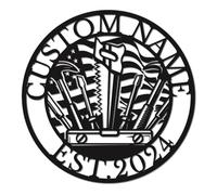 Personalized Tools Metal Sign, Custom Name Workshop Wall Art, Garage Decor, Handyman Gift, Builder Retirement Plaque, Tool Shed Accent, DIY Enthusiast Present (Style-8)